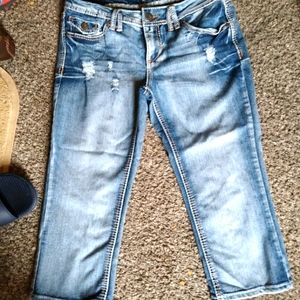 Reign cropped jeans